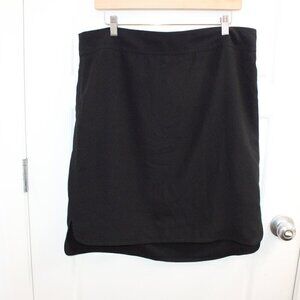 3/$30 Lord & Taylor Size‎ 14 Pencil Skirt Black